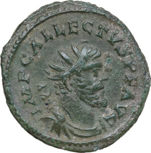 obverse: Allectus (293-296).. BI Antoninianus, Camulodunum mint, 293-295