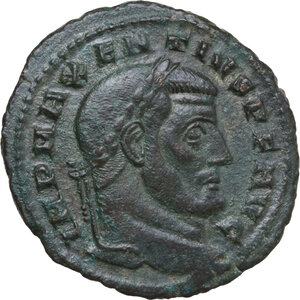 obverse: Maxentius (306-312).. AE Follis, Carthago mint, summer 307 AD