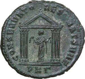 reverse: Maxentius (306-312).. AE Follis, Carthago mint, summer 307 AD