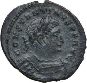 obverse: Constantine I (307-337).. AE Follis. Treveri mint. Struck circa 310-313 AD