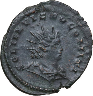 reverse: Constantine I (307-337).. AE Follis. Treveri mint. Struck circa 310-313 AD