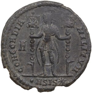 reverse: Constantius II (337-361).. AE 25 mm., Siscia mint, 350 AD