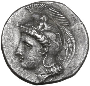 obverse: Northern Lucania, Velia. AR Nomos. Kleudoros Group, c. 334-300 BC