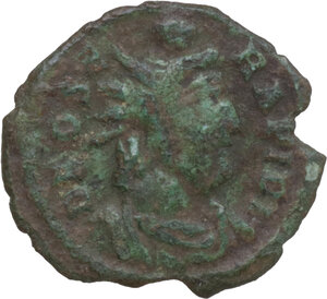 obverse: Festival of Isis. . AE 16 mm, 4th Century AD