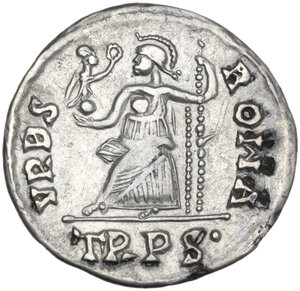 reverse: Valens (364-378).. AR/AE Fourreé Siliqua, Trier mint, 367-375