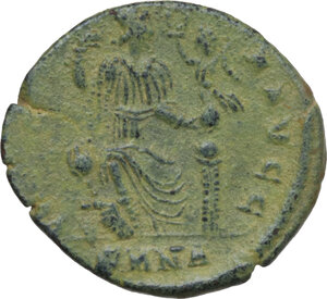 reverse: Arcadius (383-408).. AE 19 mm, Nicomedia mint, 401-403 AD
