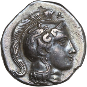 obverse: Northern Lucania, Velia. AR Didrachm, c. 300-280 BC