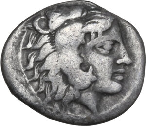 obverse: Southern Lucania, Heraclea. AR Diobol, c. 432-420 BC