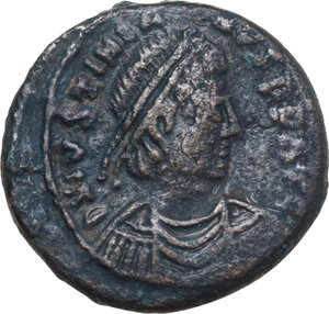 obverse: Justinian I (527-565).. AE Decanummium, Carthage mint. Dated RY 13 (539/40)