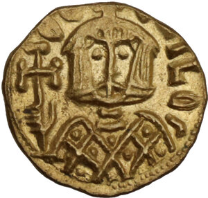 reverse: Theophilus (829-842).. AV Tremissis, Syracuse mint