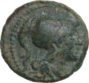 obverse: Southern Lucania, Heraclea. AE 14 mm, c. 3rd century BC