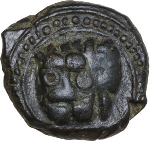 obverse: Messina.  Guglielmo II (1166-1189). Follaro
