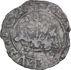 reverse: Napoli.  Ferdinando II d Aragona (1495-1496). Cinquina