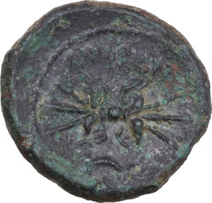 reverse: Bruttium, Locri Epizephyrii. AE 18 mm. c. 300-275 BC