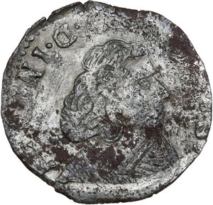 obverse: Solferino.  Carlo Gonzaga (1639-1678).. Giorgino