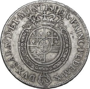 reverse: Carlo Emanuele III (1755-1773). Secondo periodo. Mezzo scudo nuovo 1759, Torino