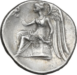 reverse: Bruttium, Terina. AR Drachm, c. 300 BC