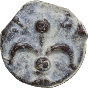 obverse: Leads from Ancient and Medieval World.. PB Tessera. Medieval period, c. 10th-12th centuries AD