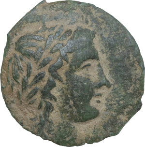 obverse: Akragas. AE 23 mm, c. 287-282 BC