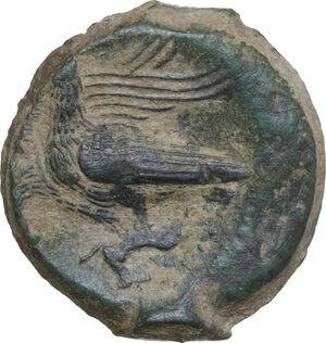 reverse: Akragas. AE 23 mm, c. 287-282 BC