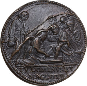 reverse: Paolo V (1605-1621), Camillo Borghese.. Medaglia A. XIV per la lavanda