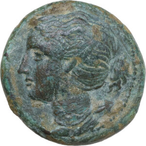 obverse: Akragas.  Phintias, (Tyrant, 287-279 BC).. AE 20 mm. c. 282-279 BC