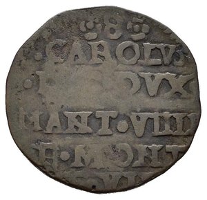 obverse: MANTOVA. Carlo II Gonzaga Nevers (1647-1665). Da 8 soldi. Mi (2,62 g). D/ scritta su sei righe; R/ sole raggiante. Bignotti 23; MIR 707. NC. MB