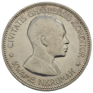 reverse: GHANA. 10 Shillings 1958. Ag. SPL