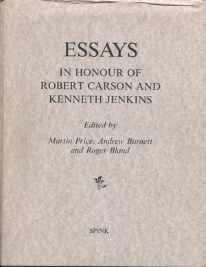 obverse: A.A.V.V. – Essays in honour of Robert Carson and Kenneth Jenkins. London, 1993. Pp. 296, tavv. 48. Ril. ed. ottimo stato, importanti lavori che coprono l ampia gamma della numismatica greca dalla Sicilia dal V secolo a.C. all India nel I secolo d.C. e le monete romane dalle 12 Tavole nel primo periodo repubblicano alla fine dell impero in Occidente nel V secolo d.C.