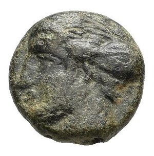 obverse: CIPRO. Paphos. Periodo di Timocharis. Bronzo. AE (1,08 g). Da studio. Cfr. Tziambazis 92. BB. nr.reg.593/24