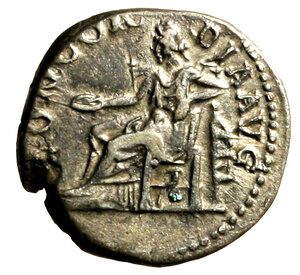 reverse: SABINA (moglie di Adriano) Denario. D/ Busto diad. a ds. R/ Venere stante a ds. AR (g. 3,39 mm. 17) C. 73; RIC 396. BB