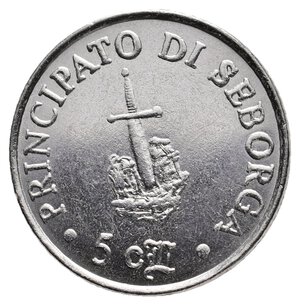 obverse: SEBORGA - 5 Cent 1995