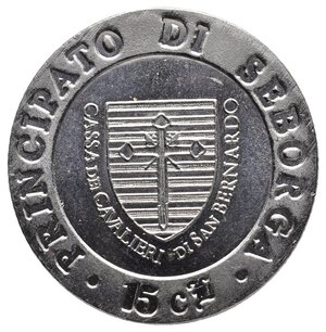 reverse: SEBORGA - 15 Cent 1995