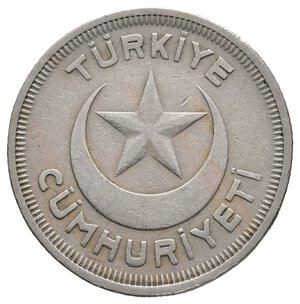 reverse: TURCHIA - 10 Kurush 1937