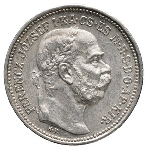 reverse: UNGHERIA - Franz Joseph - 1 Korona argento 1914 alta conservazione