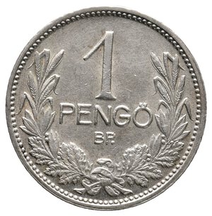 obverse: UNGHERIA - 1 Pengo argento 1927 alta conservazione