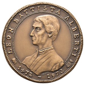 obverse: Mantova, 1972 medaglia Leon Battista Alberti - diam.41 mm