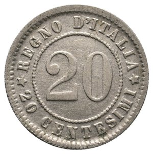 reverse: FALSO EPOCA - Regno d Italia  - 20 Centesimi 1894 KB