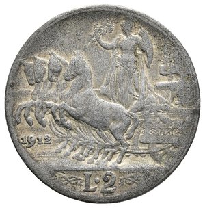 obverse: FALSO EPOCA - Regno d Italia  - 2 Lire 1912