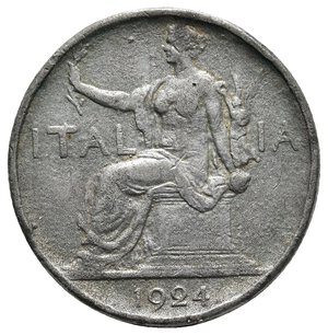 obverse: FALSO EPOCA - Regno d Italia  - Buono 1 lira 1924