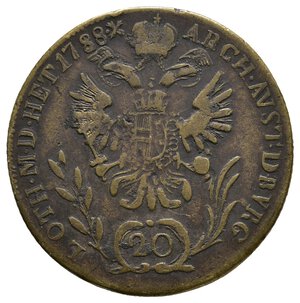 obverse: FALSO EPOCA - Austria - 20 kreuzer 1788