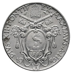 obverse: VATICANO - Pio XII - 20 Centesimi 1940