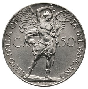 reverse: VATICANO - Pio XI - 50 Centesimi 1931