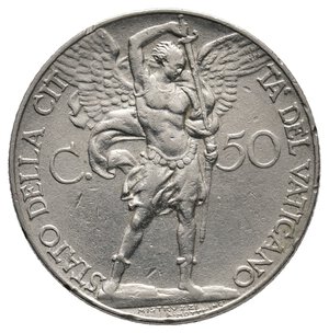 reverse: VATICANO - Pio XI - 50 Centesimi 1937