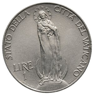 reverse: VATICANO - Pio XI - 1 Lira 1932