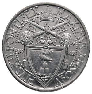 obverse: VATICANO - Pio XII - 1 Lira 1942
