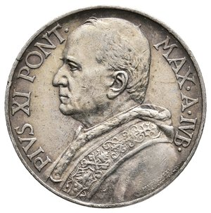 reverse: VATICANO - Pio XI - 10 Lire argento 1933/34