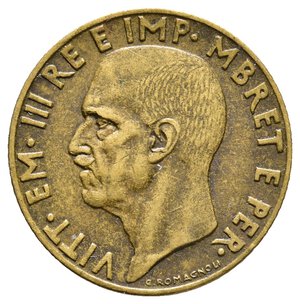 reverse: Colonia Albania - Vittorio Emanuele III - 0,10 Lek  1940