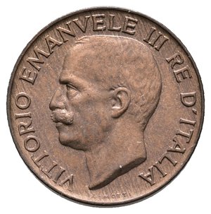 reverse: Regno d Italia - Vittorio Emanuele III - 5 Centesimi Spiga 1927 FDC ROSSO