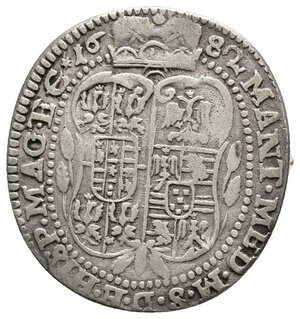 obverse: CASTIGLIONE DELLE STIVIERE - Ferdinando II Gonzaga - 25 Soldi 1682